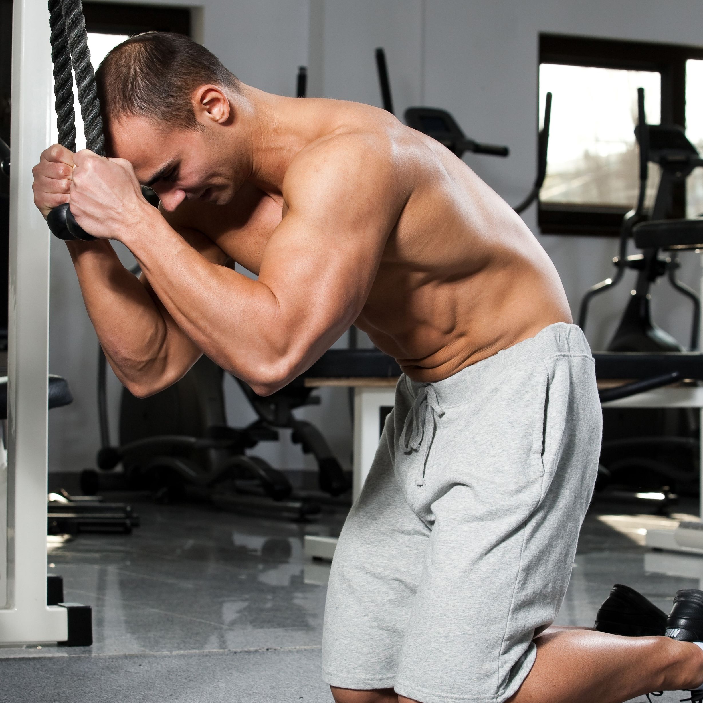 Cable Crunches Before And After