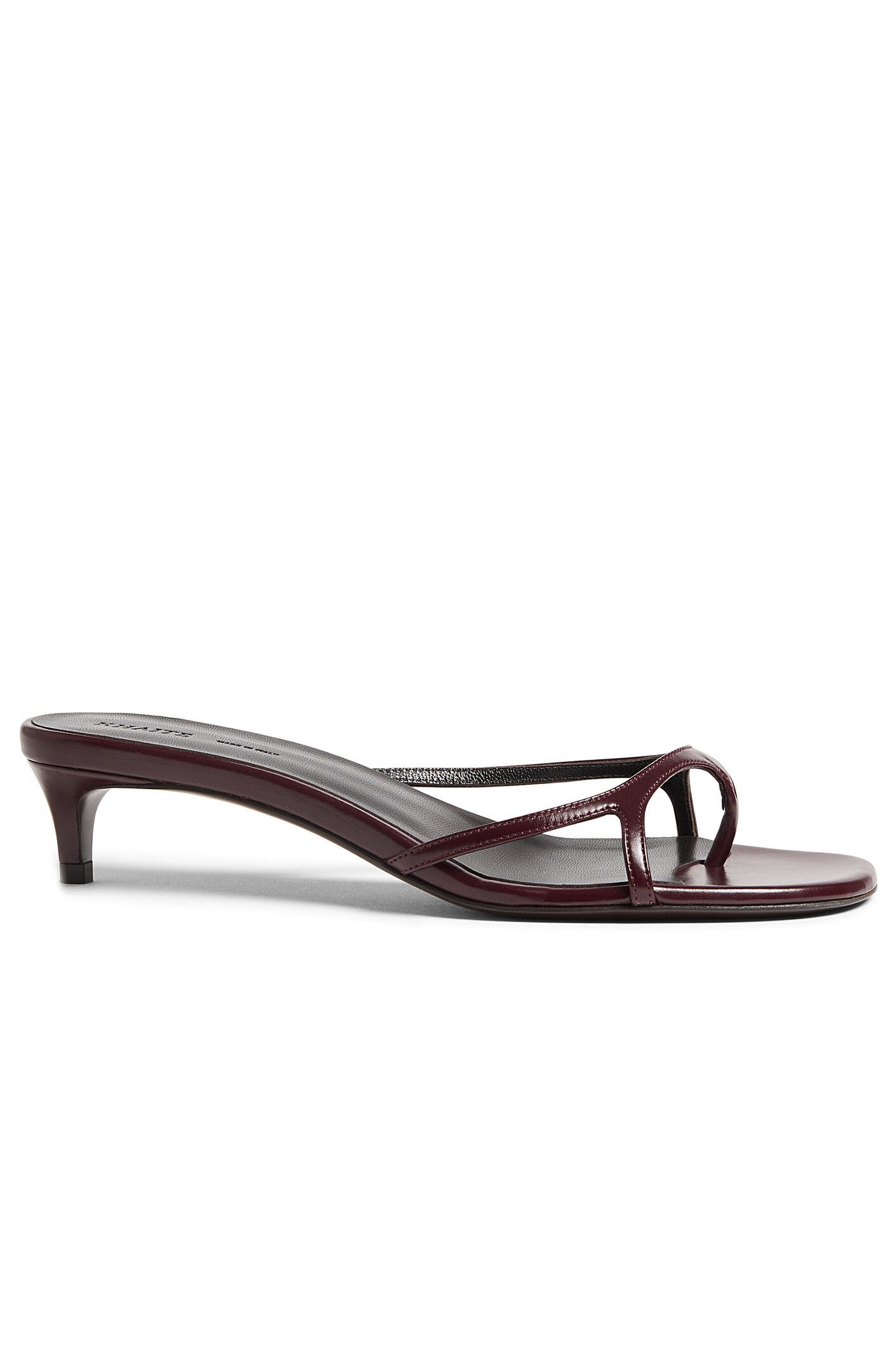 Mila Leather Heeled Sandal