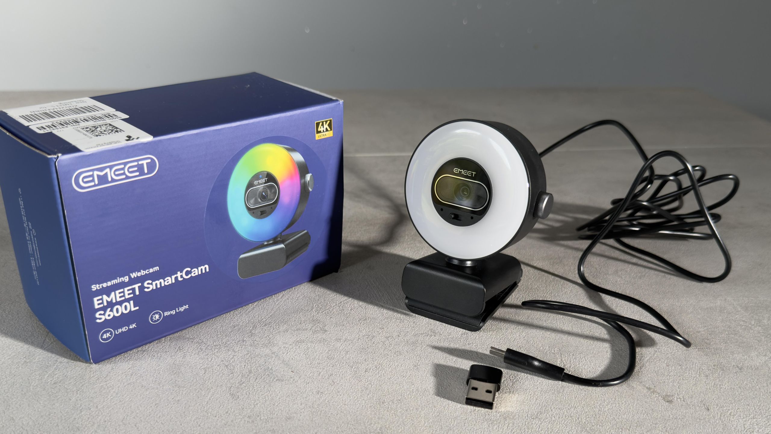 The Emeet SmartCam S600L review: Is it a webcam? Is it a ring