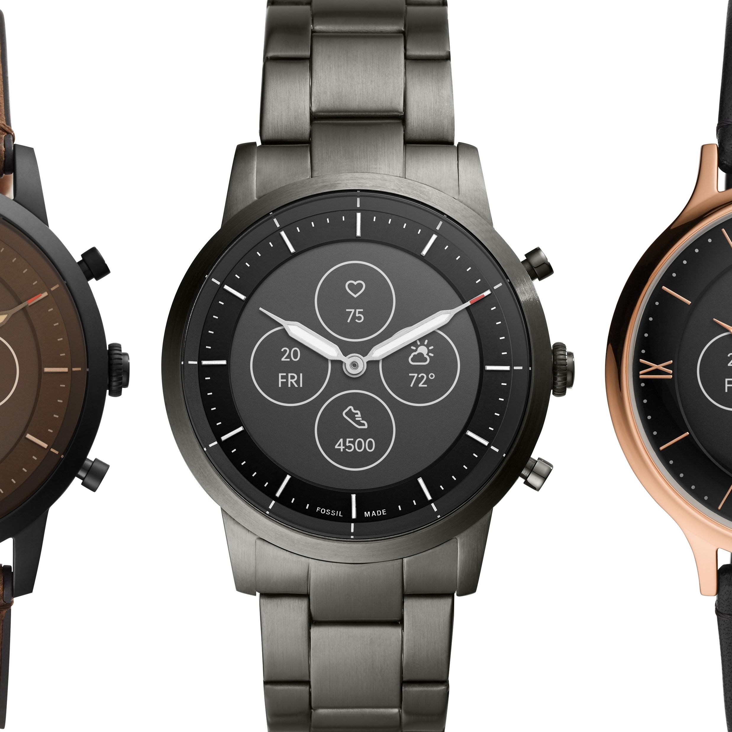 New Fossil Hybrid HR brings a heart rate sensor to a classic watch