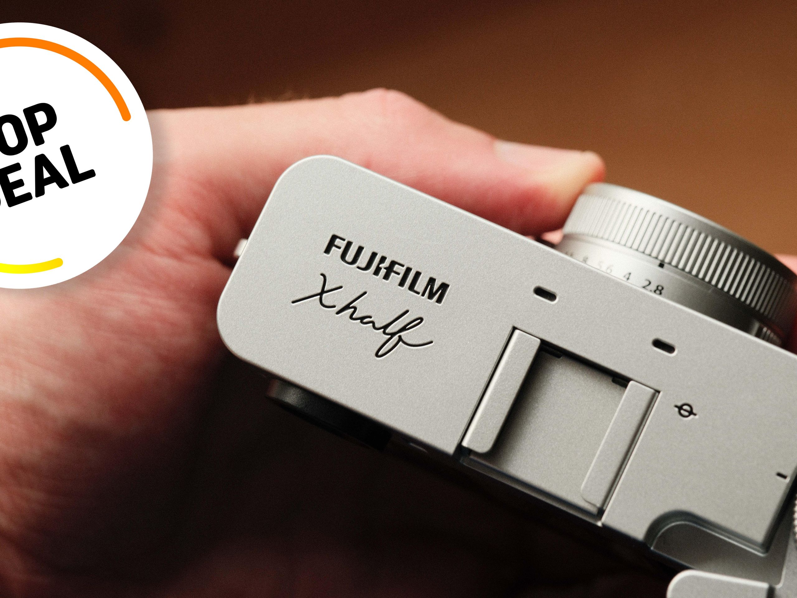 The Fujifilm X Half dropping to an all-time low price of just AU