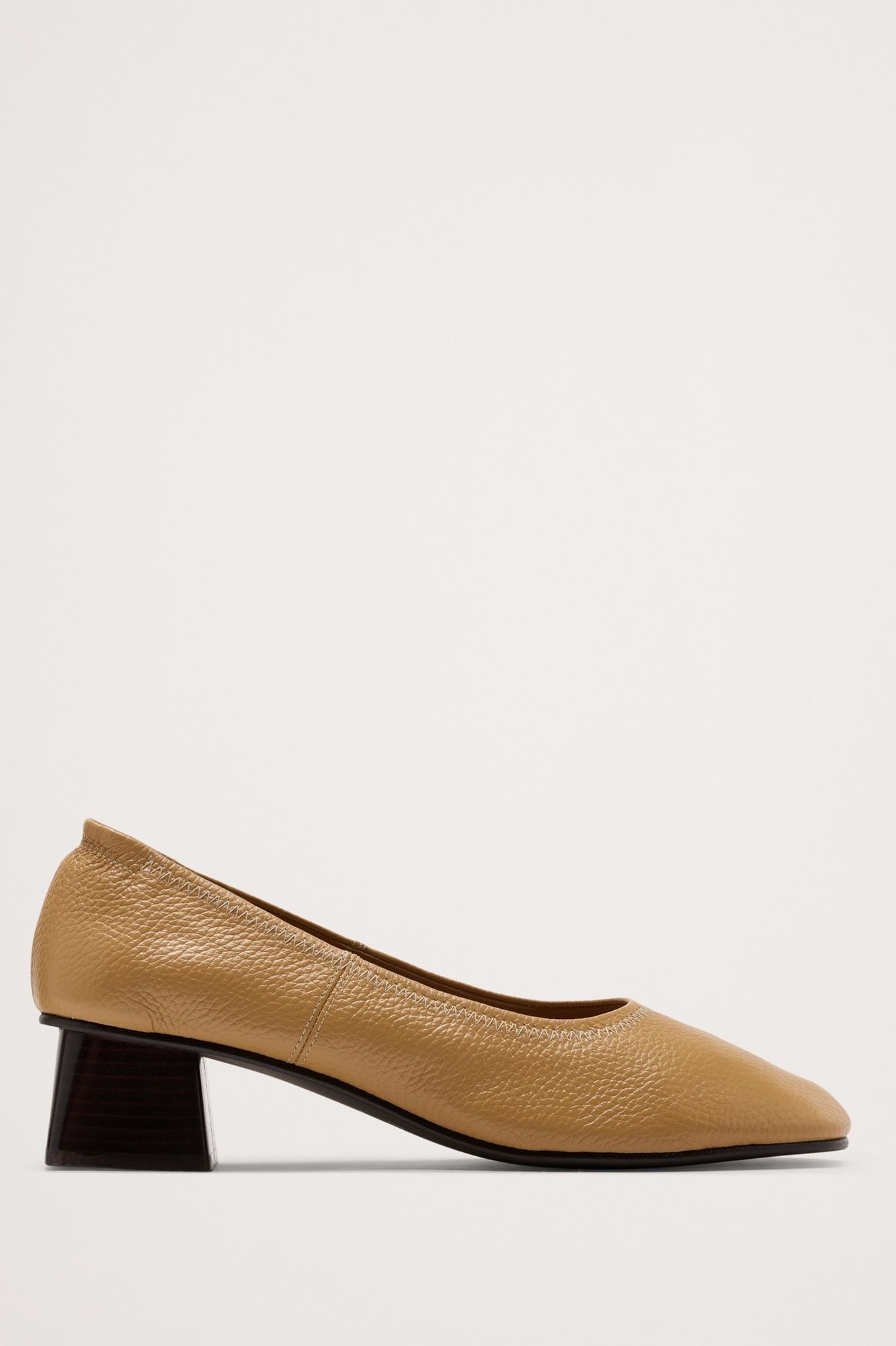 Zac Leather Heel by Flattered