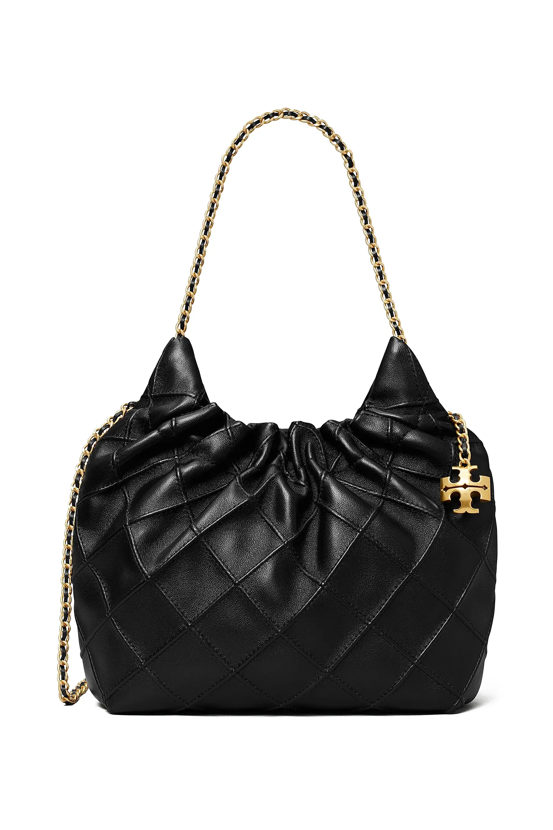 Mini Fleming Nappa Leather Hobo Bag