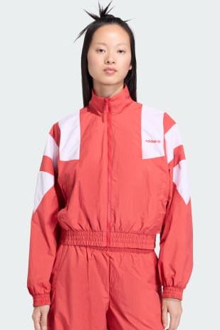 Blocked Washed Zipped Tracktop