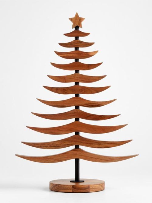 Warm Acacia Tannenbaum Christmas Ornament Tree 