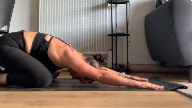 Yogamat natuurrubber en hennep 4,5mmx61cmx1,83m - Fleur de Vie