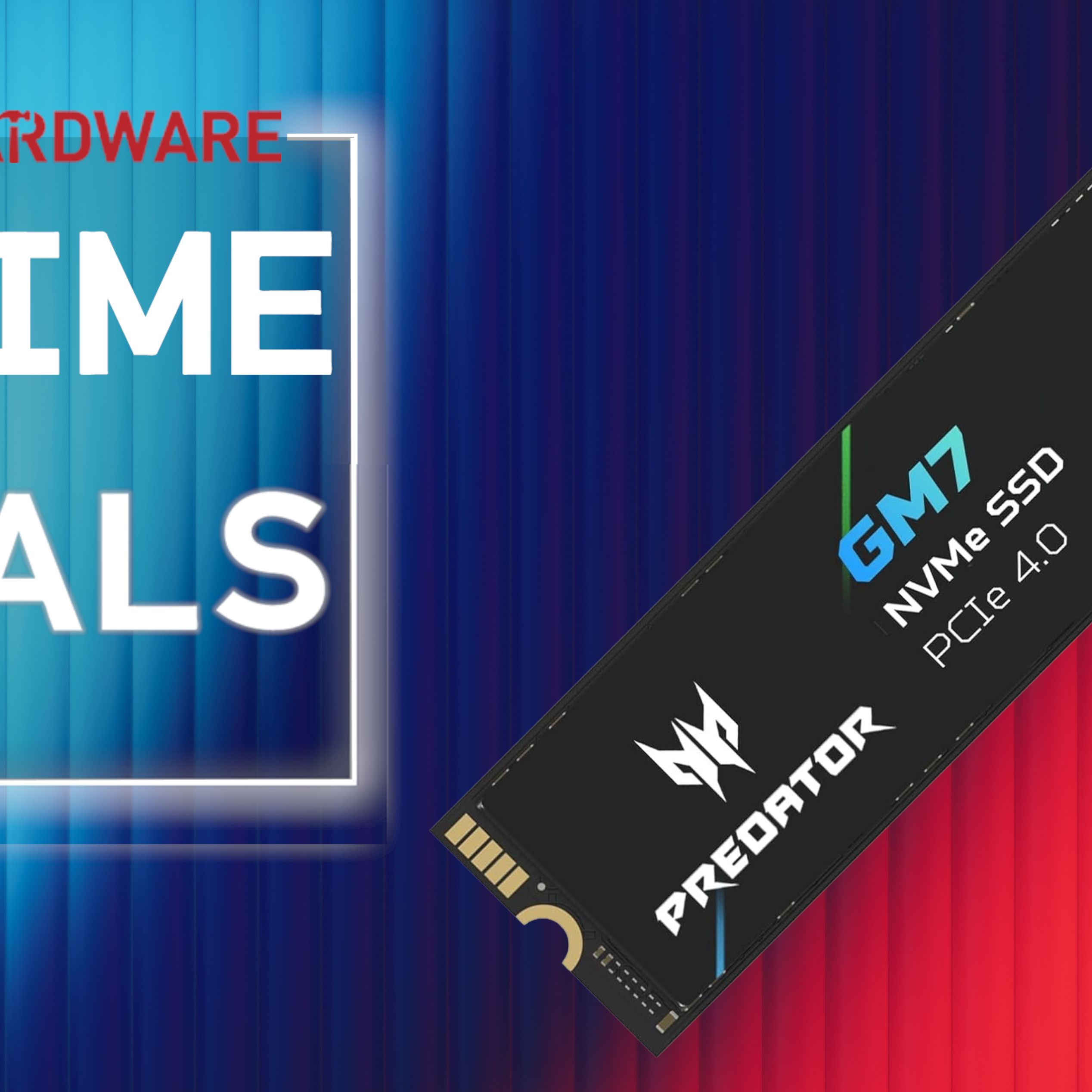 Acer's 4TB GM7 PCIe 4.0 SSD drops to $470 for Prime Day — 2TB and