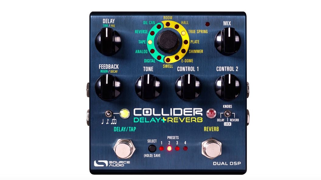 Source Audio's Collider packs a whole lot of delay and reverb into