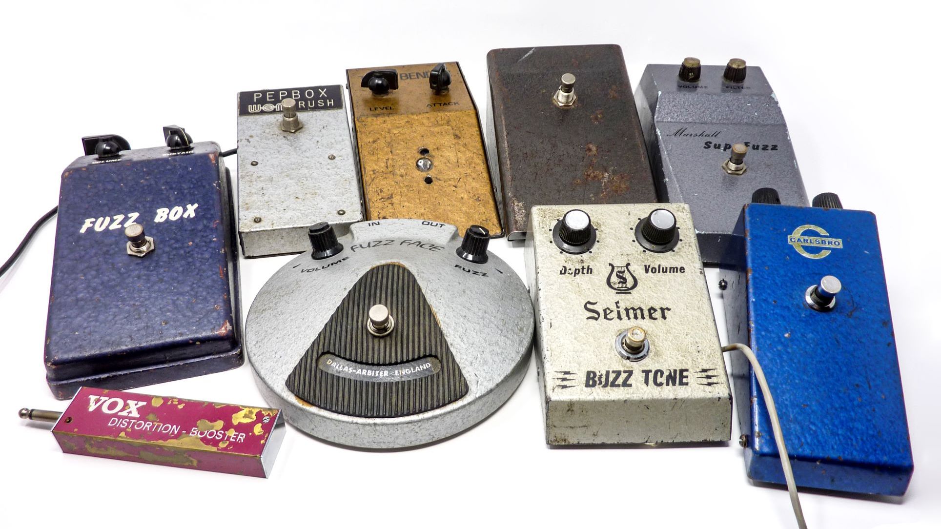 特価ブランド Rare Five British Tone Aren't (That Fuzzboxes Vintage ギター