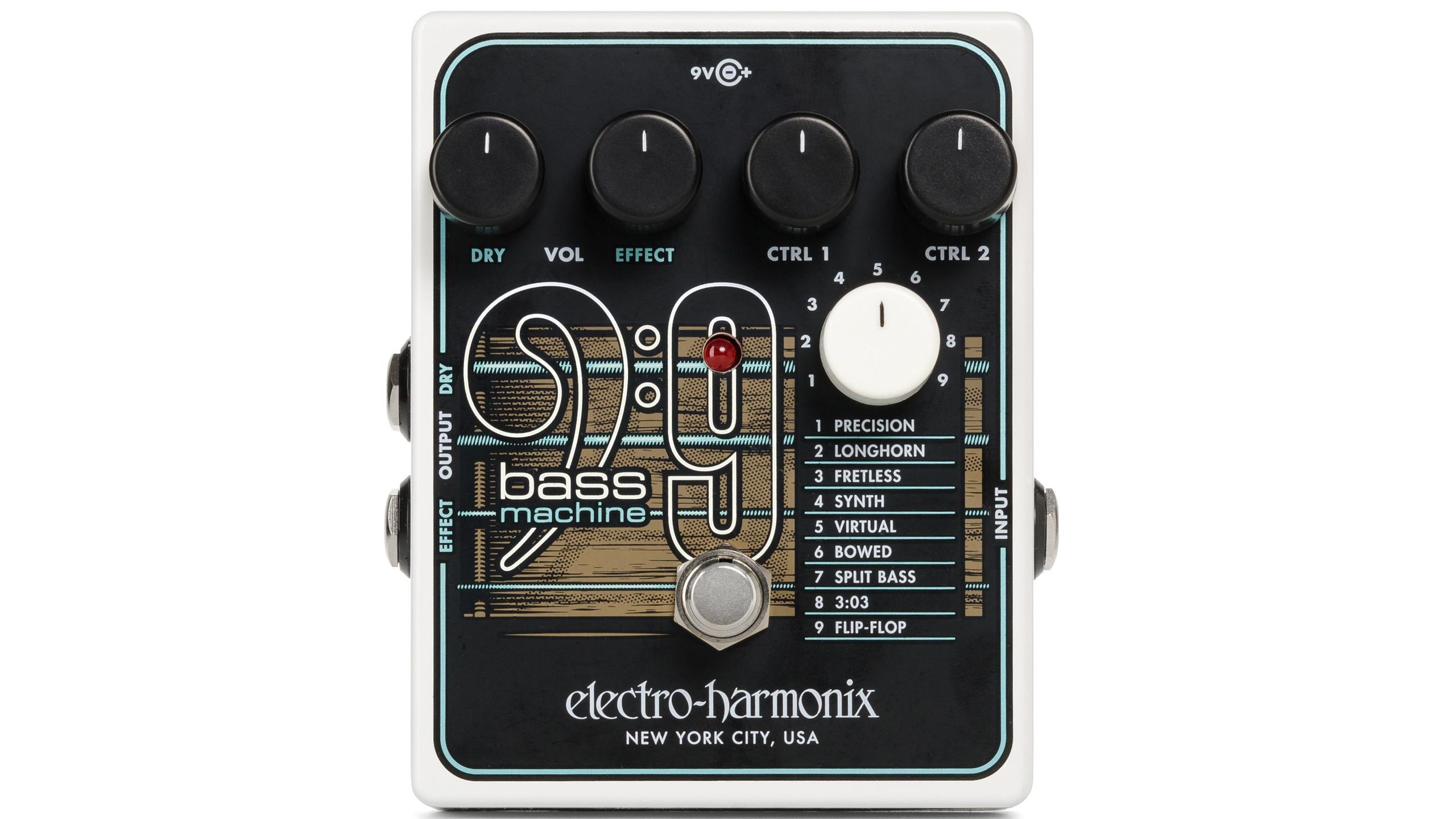ベース electro-harmonix bass MICRO SYNTH Electro-Harmonix Introduces the Bass9 Bass Machine Pedal