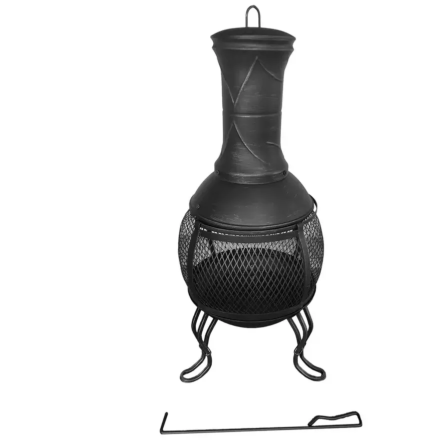 Argos Home, Home Medium Steel Chimenea