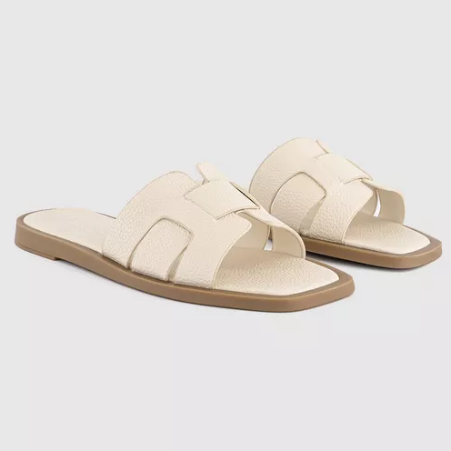 Office, lookalike for Hermes Oran sandals
