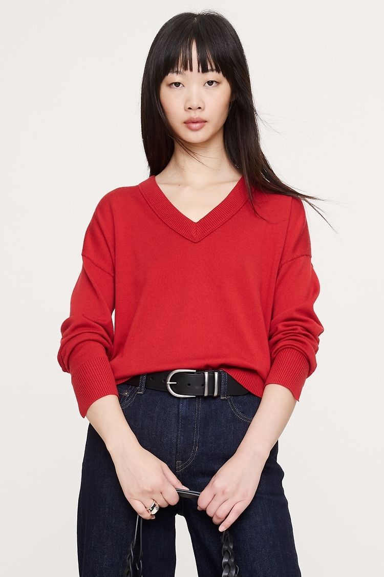 Merino V-Neck Sweater