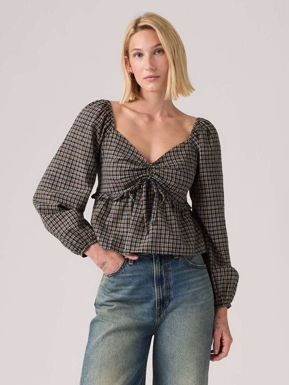 Levi's , Lottie Slim Long-Sleeve Blouse