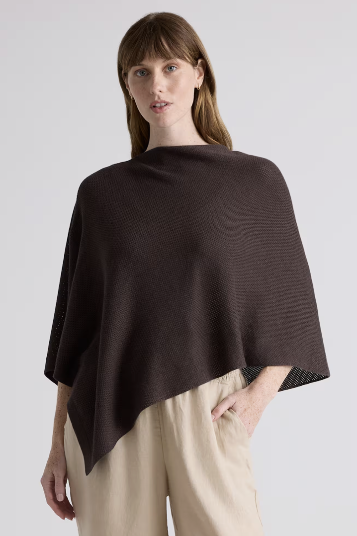 Quince, Lightweight Cotton Cashmere Nursing Shawl