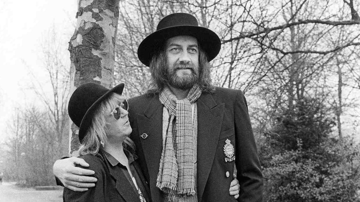 Fleetwood Mac&amp;rsquo;s Christine McVie and Mick Fleetwood in 1987