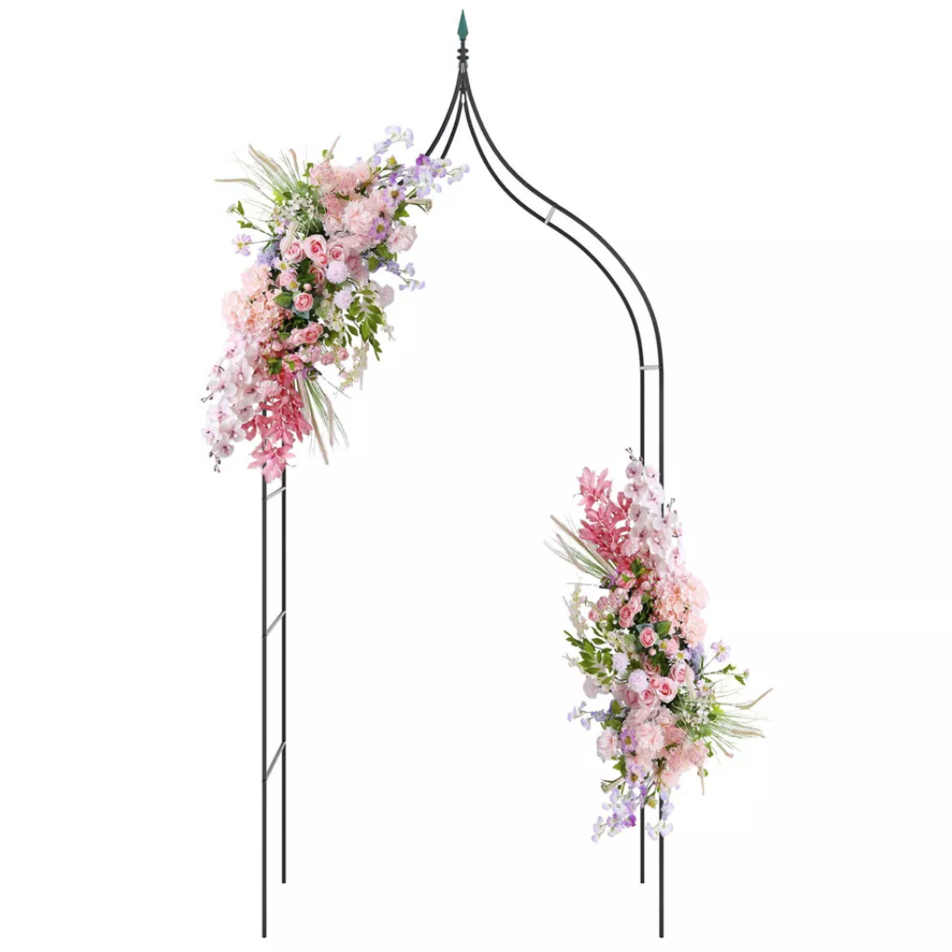 Costway Metal Garden Arbor