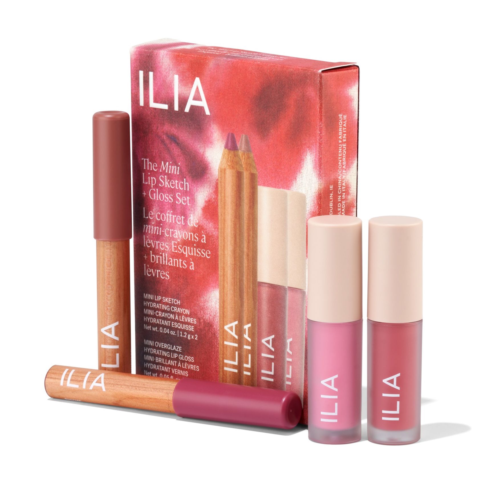 Ilia Beauty the Mini Lip Sketch + Gloss Set N/a