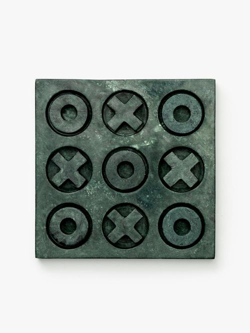 Green Stone Tic-Tac-Toe