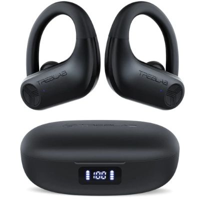 Treblab X3 Pro headphones and case
