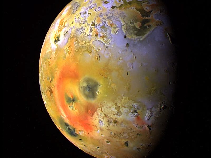sparrow　AR×yellow moon The Solar System's Most Violent Moon, Io, May Have An Underground