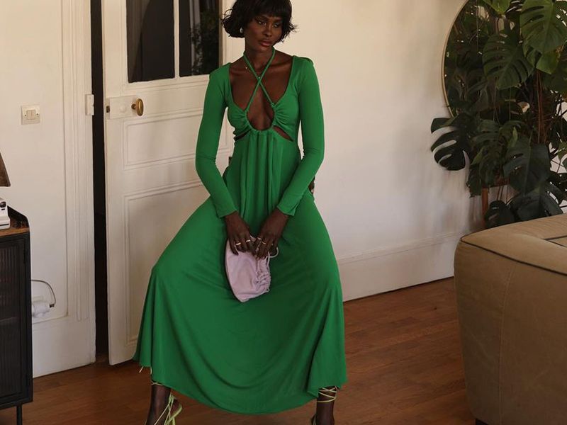 net a porter green dress 42 Things to Buy From Shopbop, Zara, and Net-a-Porter charming