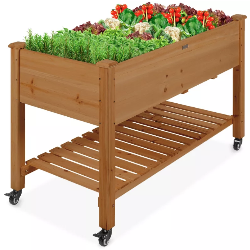 Mobile Raised Garden Bed
