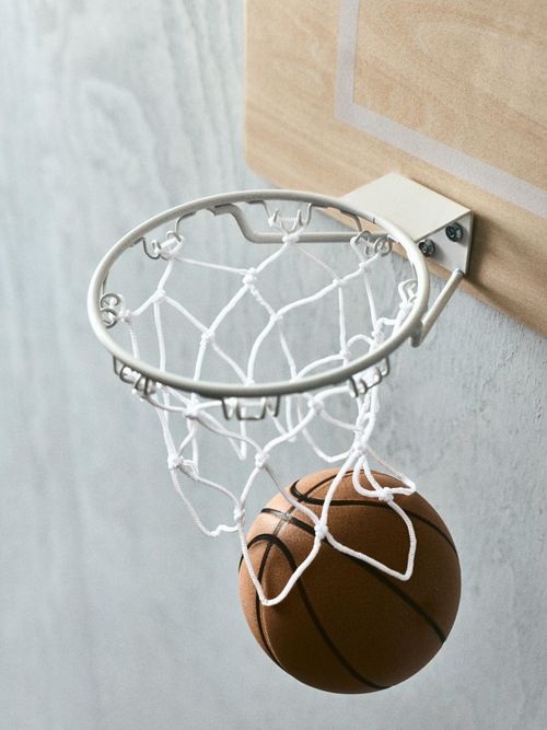 Basketball and Hoop Set