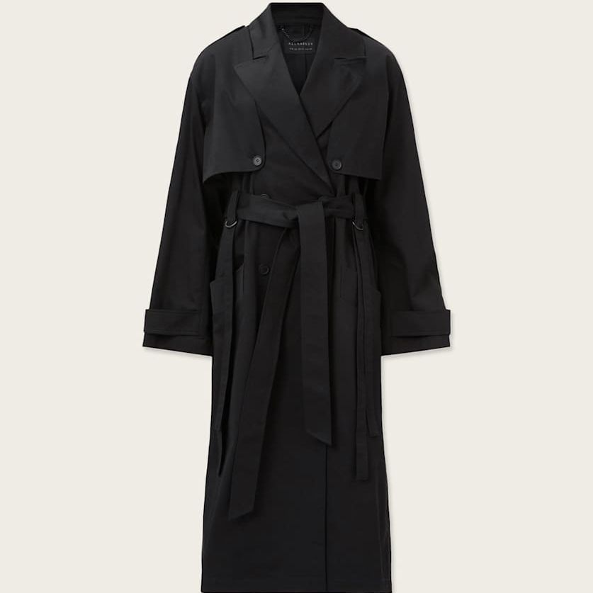 Cadence Relaxed Fit Trench Coat