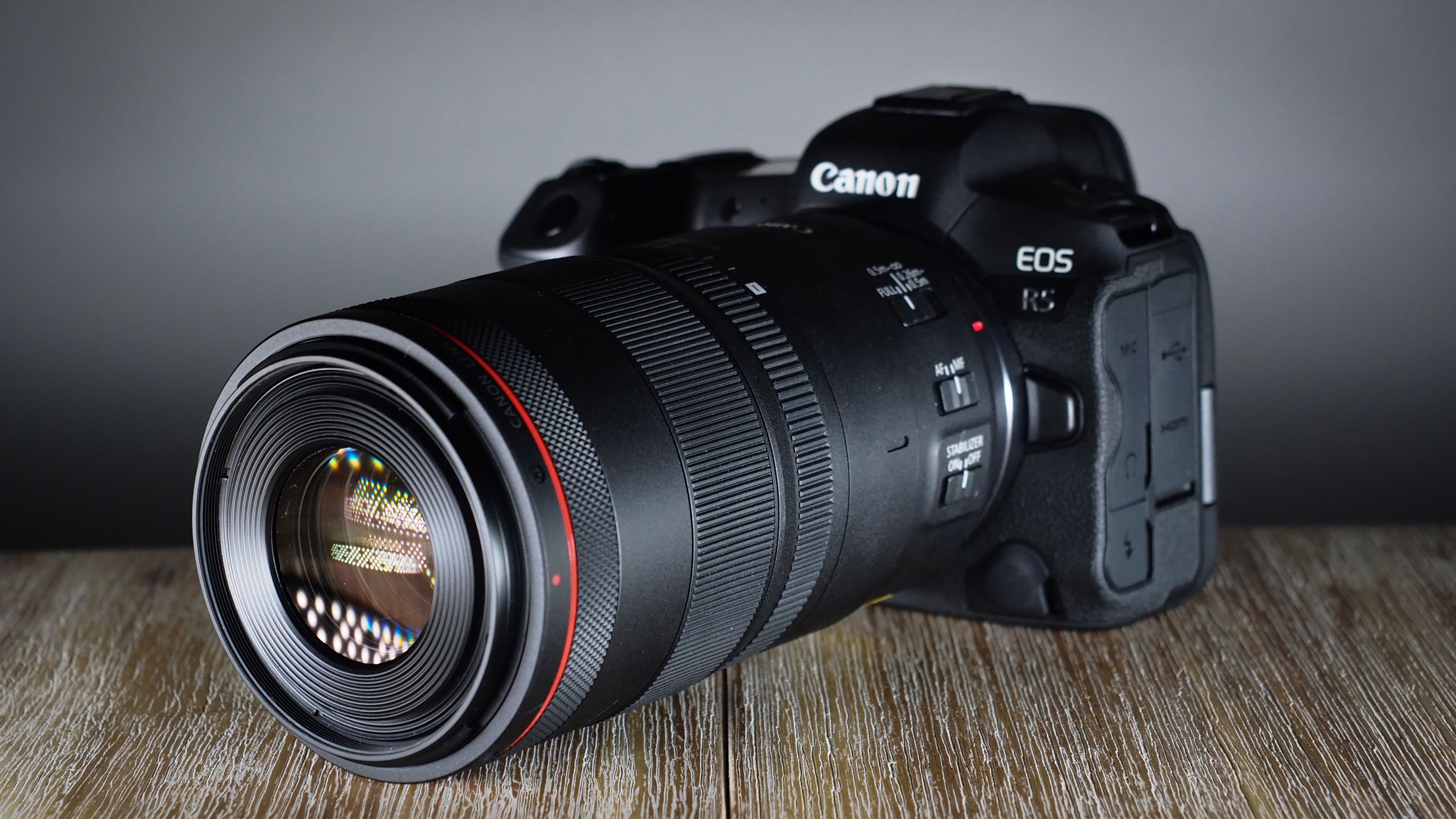 Canon RF 100mm f/2.8L IS USM Macro lens on Canon EOS R5