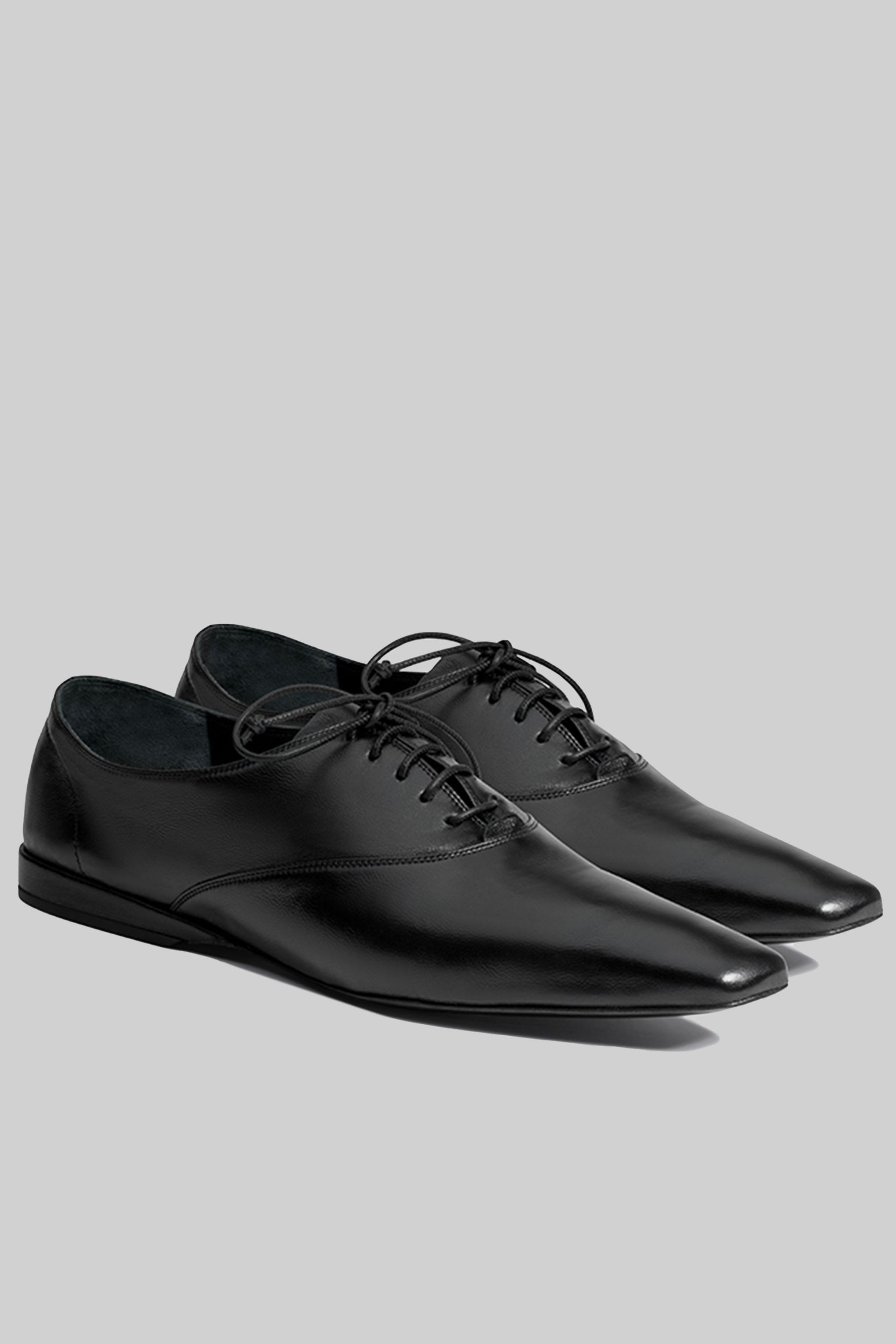 Loulou Studio Nora Oxford Shoes - Black