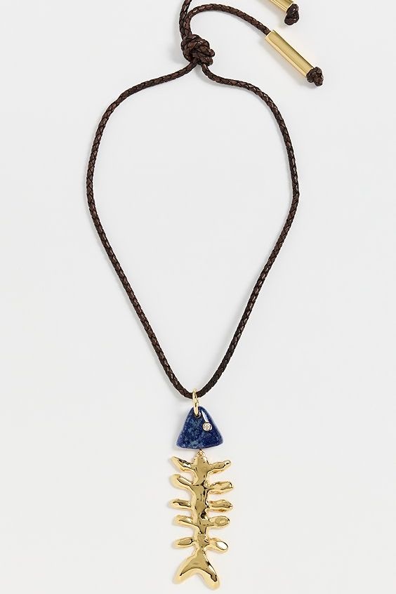 Eliou Fish Bone Necklace