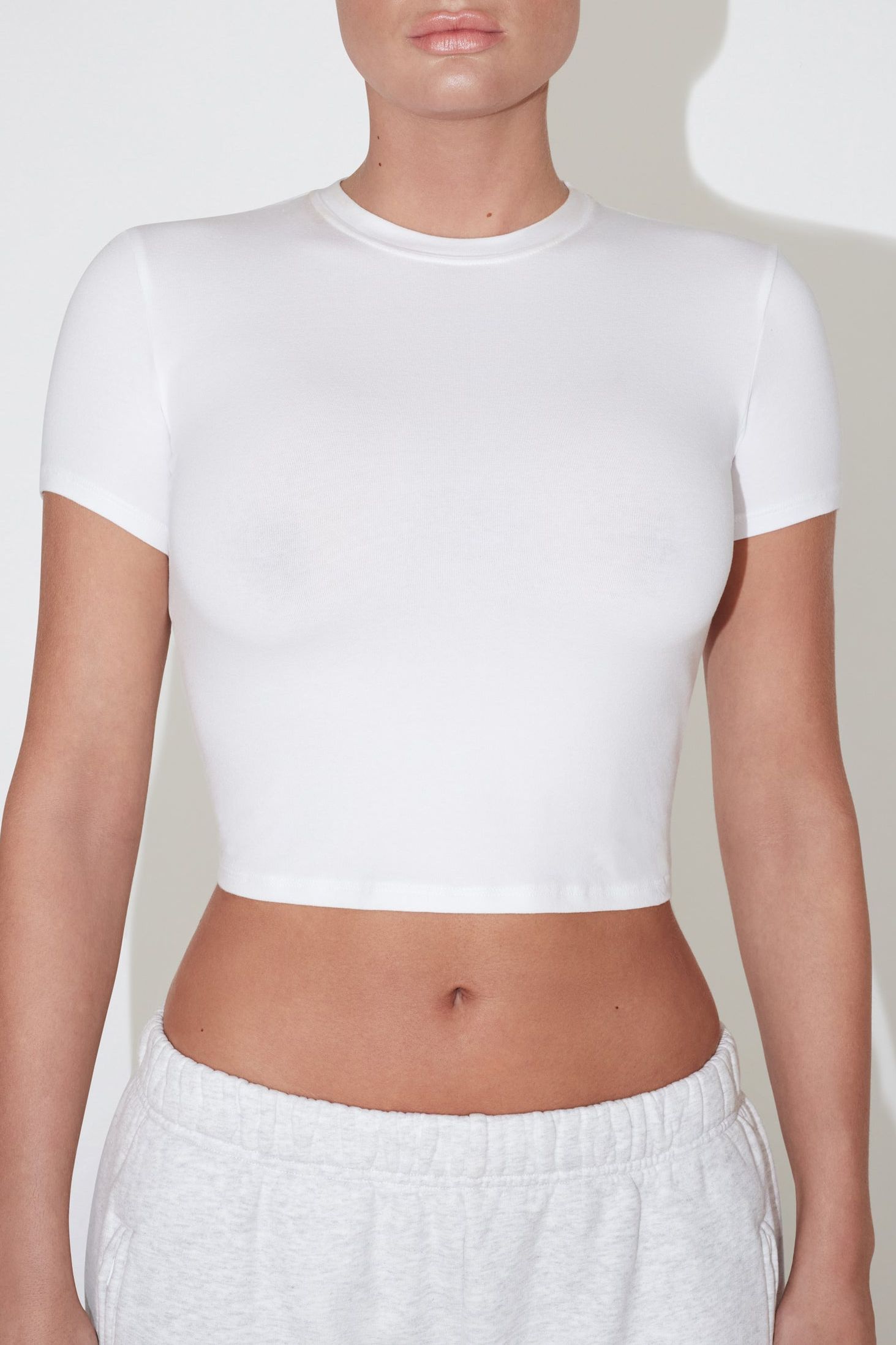 Baby Tee | White - Xxs