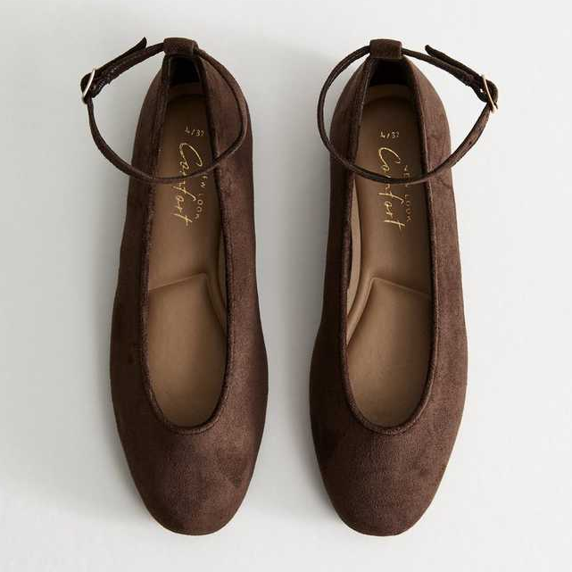 New Look, Dark Brown Ballet Flats