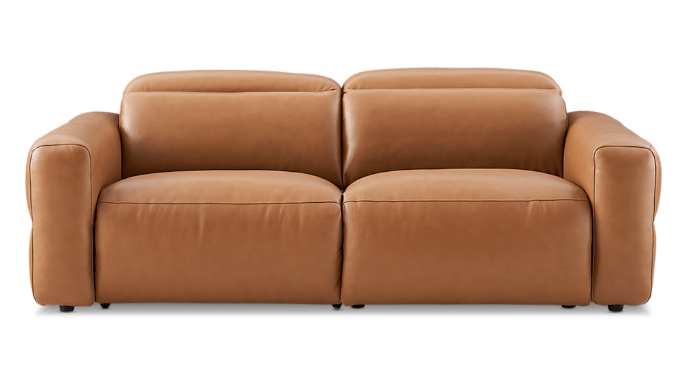 Jaron Leather Recliner 3 Seater Sofa