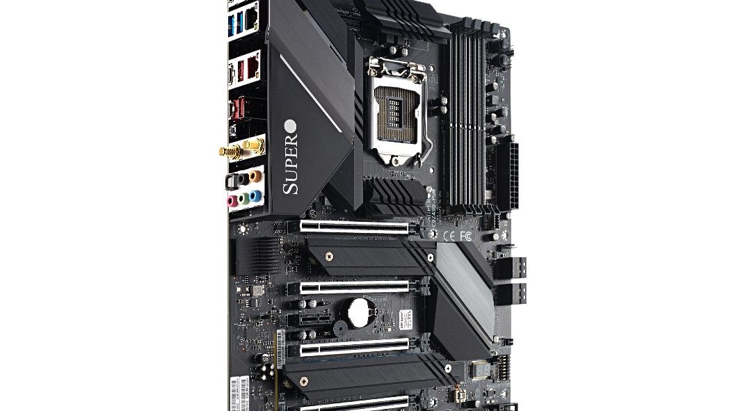Supermicro Joins Z490 Party With PLX Chip, Four PCIe 3.0 Slots