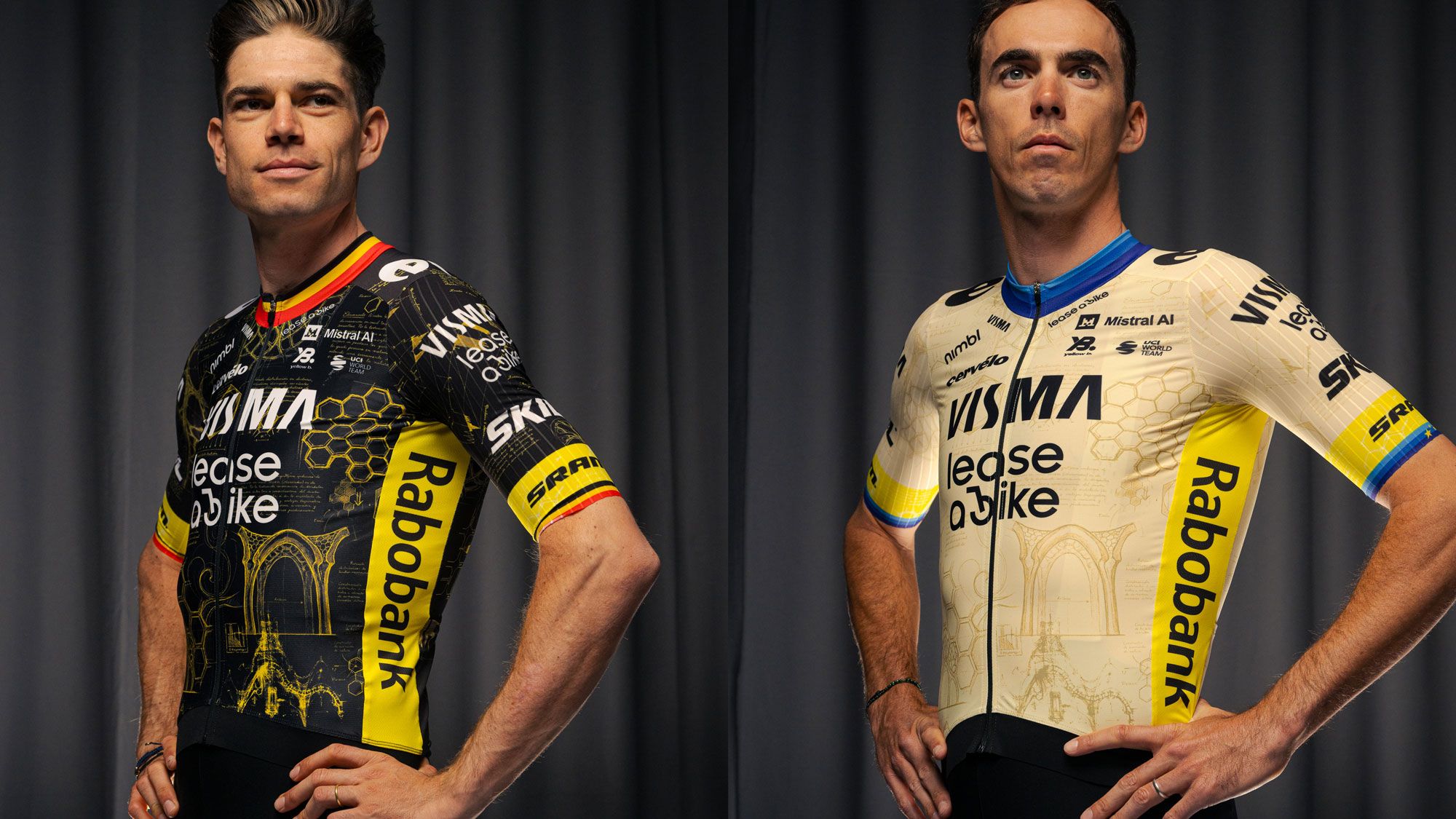 Visma-Lease a Bike unveil Gaudí-inspired Tour de France jersey 