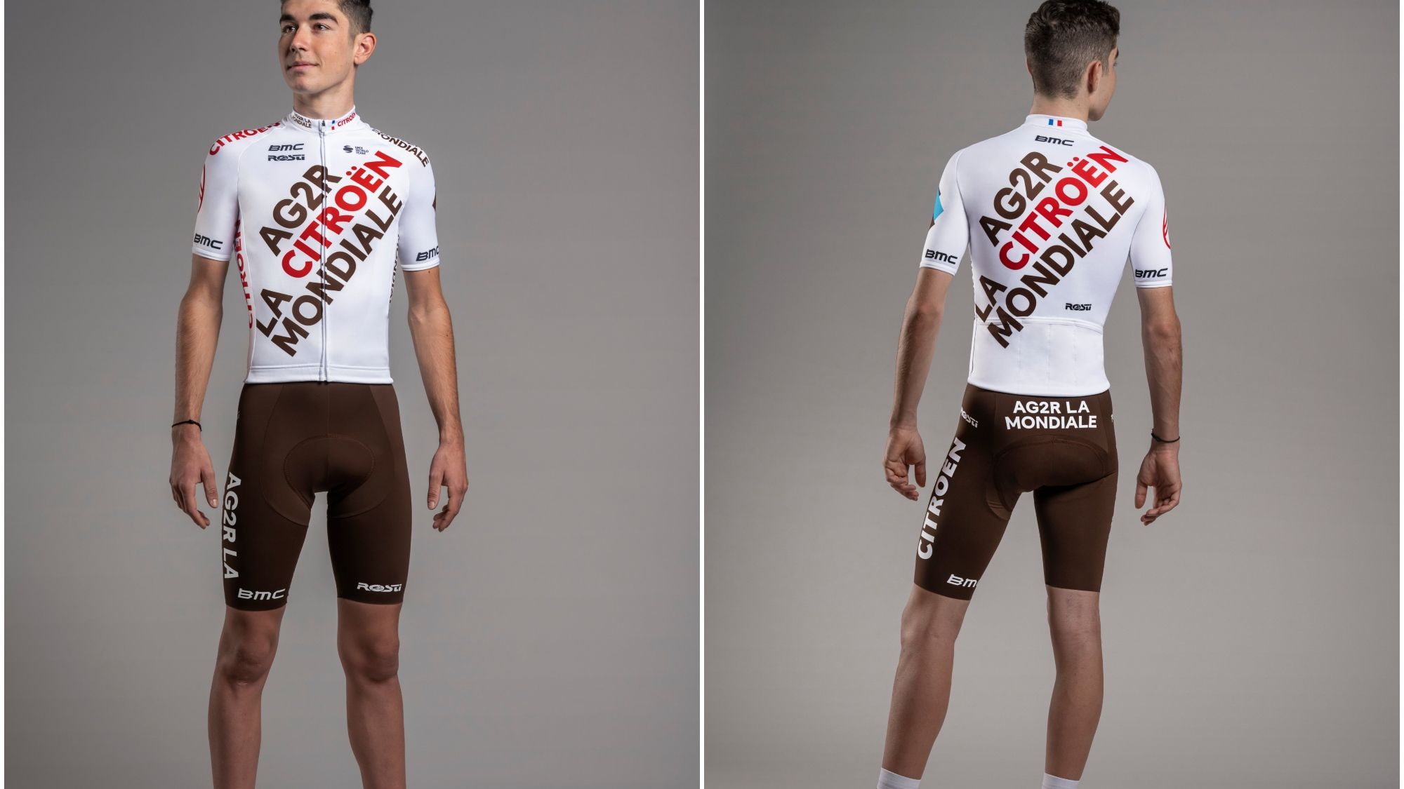 Ag2r La Mondiale unveil their new kit for 2021and the brown