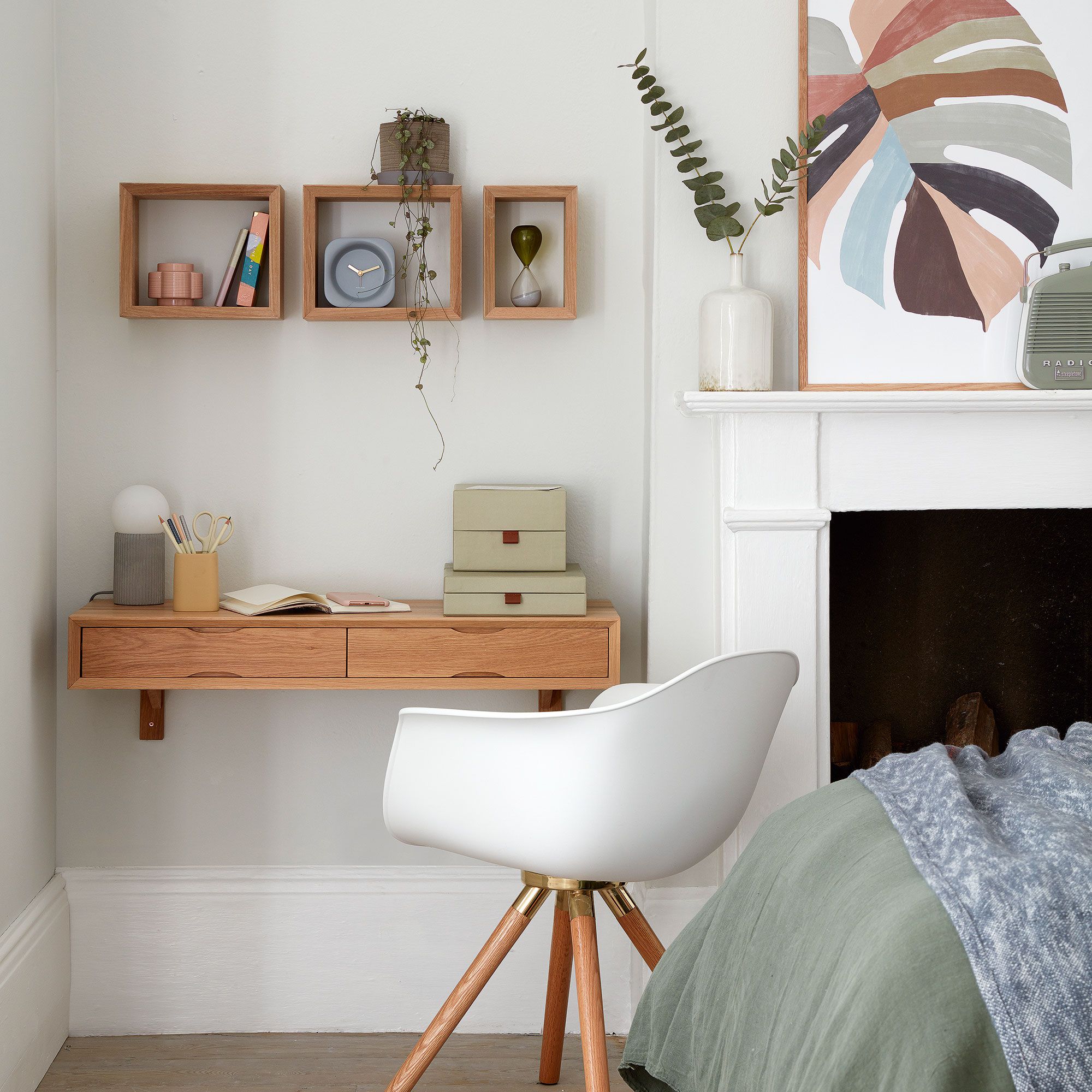 home office with chair