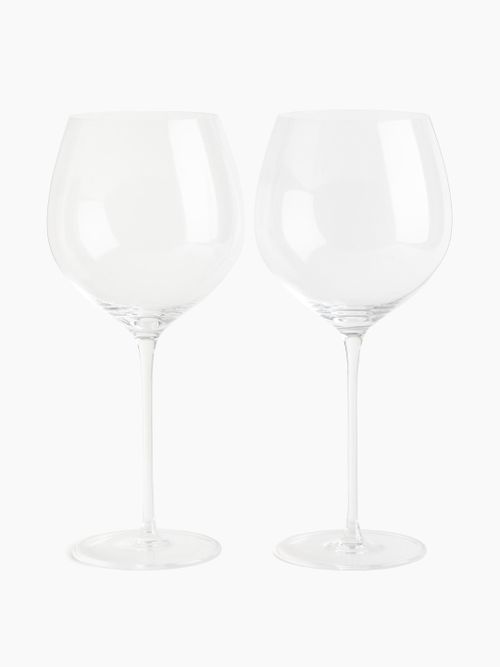 Red Wine Glasses, Set of 2