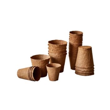 Plantable Round Fiber Pots