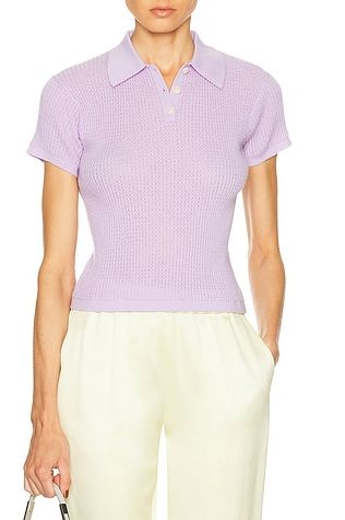 Shrunken Polo Top