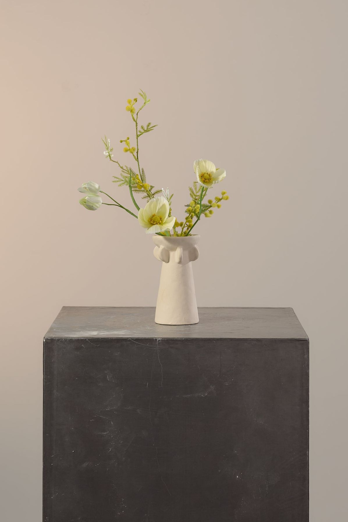 Spare Change - White Ceramic Vase - See 1st Image