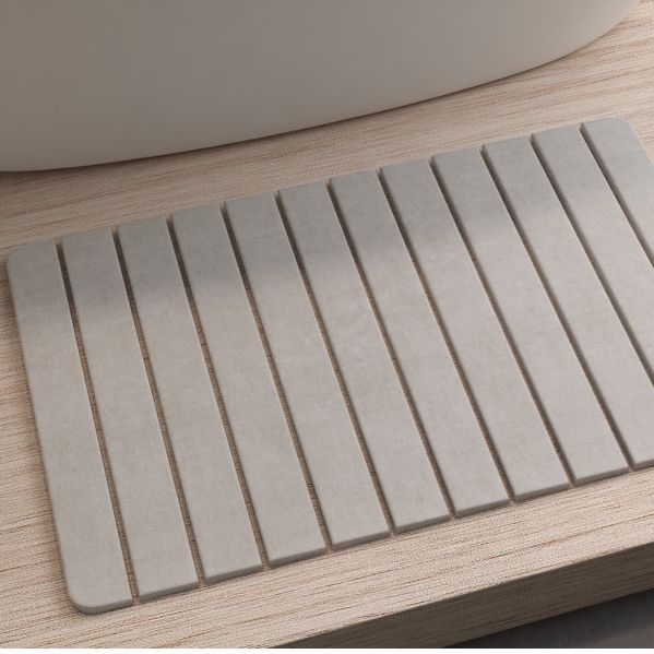 Latitude Run&amp;reg; Diatomite Quick-Dry Stone Bath Mat - 34" X 21" (large) &amp;amp; Reviews | Wayfair