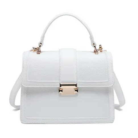 White Top Handle Grab Bag