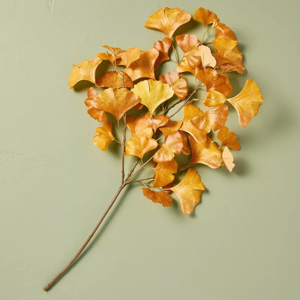 25" Yellow Gingko Stem - Hearth &amp;amp; Hand&amp;trade; With Magnolia
