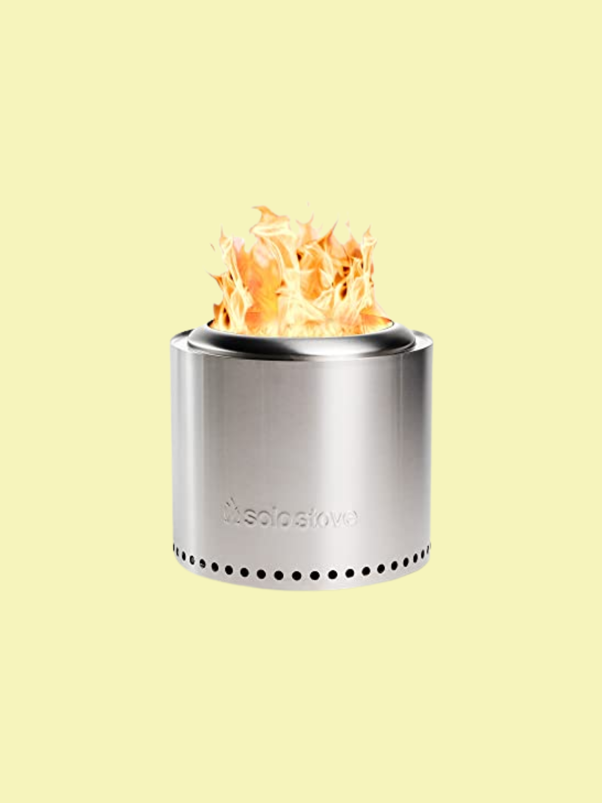 Solo Stove Ranger 2.0, Smokeless Fire Pit | Fire Pits for Garden Fire Pit Wood Burning With Removable Ash Pan, Portable Outdoor Firepit - Firepits for Outdoors, Stainless Steel, 38 X 32 Cm, 6,8 Kg