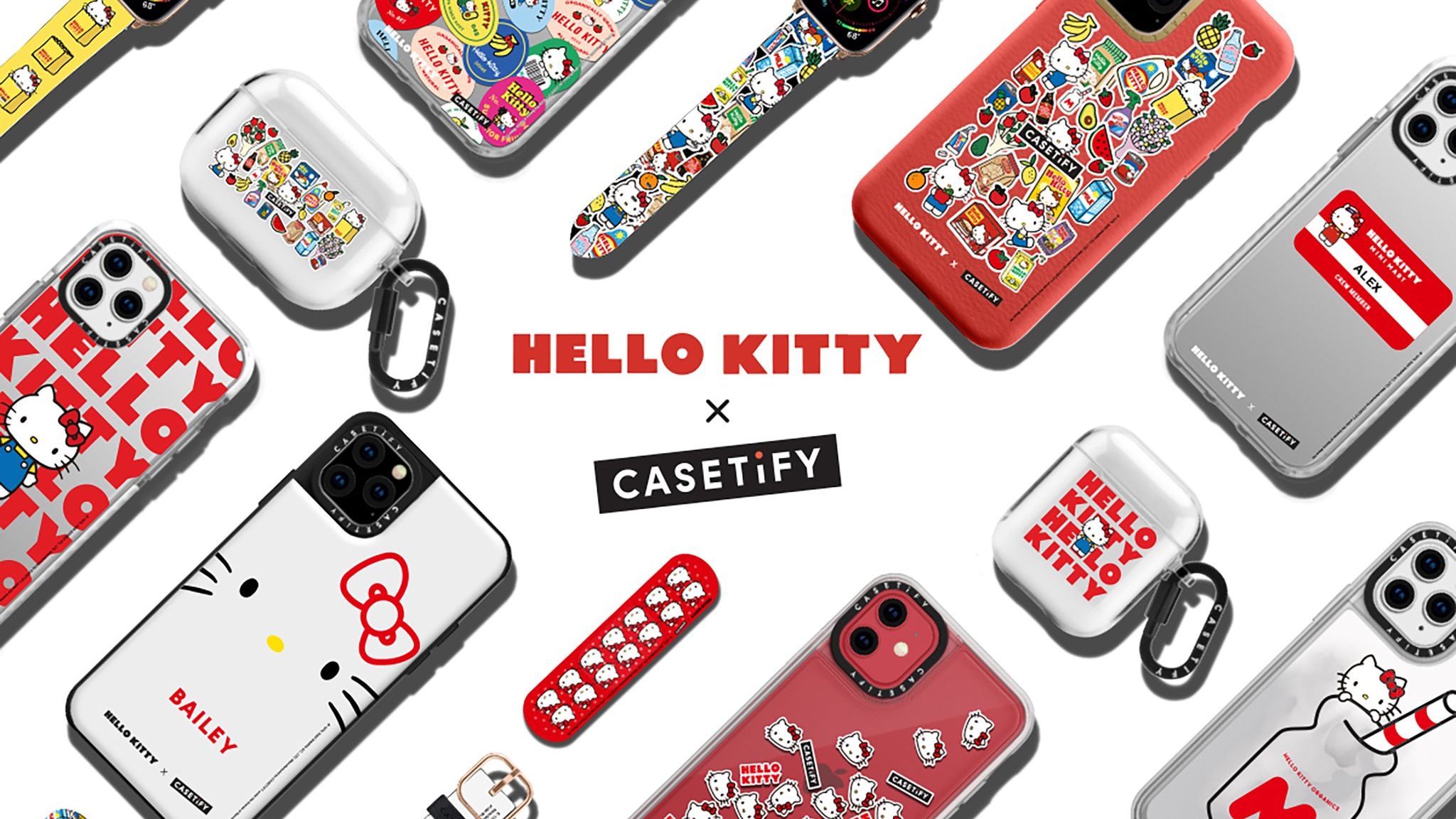 HELLO KITTY x CASETiFY iPhone15ケース CASETiFY x Sanrio Hello Kitty Shopkeeper Collectible Case