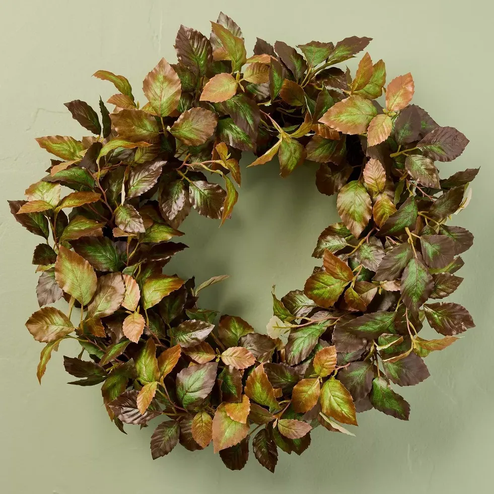 Turning Leaf Wreath - Hearth &amp;amp; Hand&amp;trade; With Magnolia