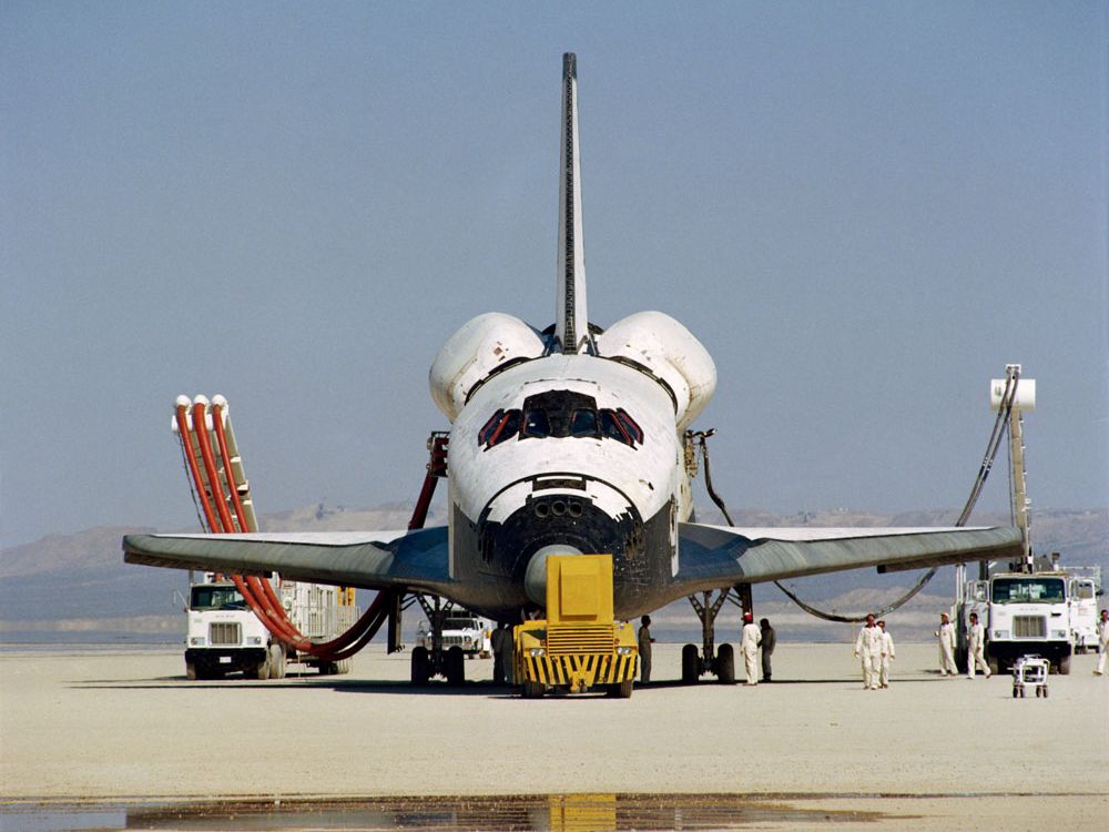 The First Space Shuttle Flight | Space